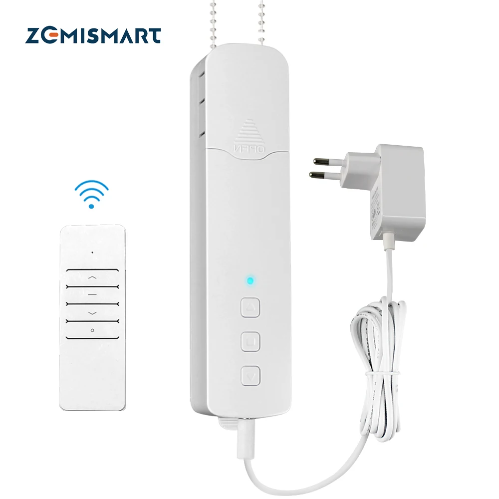 Zemismart-Stores WiFi Hurized, Smart Life, Roller Shade Motor, Tuya Andrea Timer, Alexa Google Assistant, Voice Control