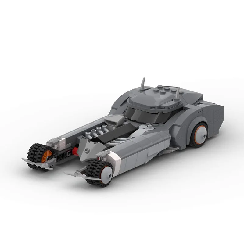 Car model MOC-57578 building block light gray cool unique design sports car puzzle assembly car parts kit toy male