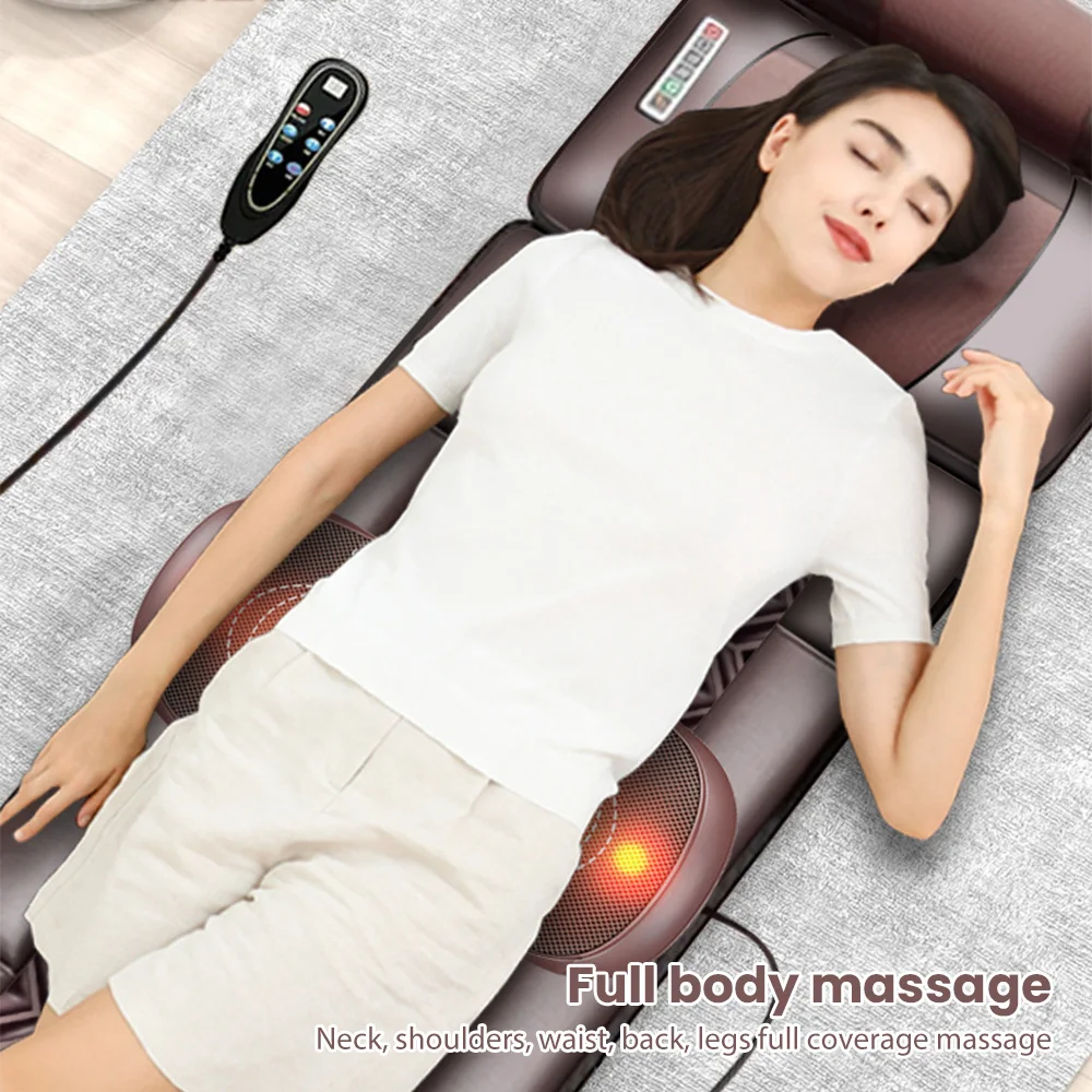Multifunktionale Lenden Traktion Massage Matratze Kissen Ganzkörper Elektrische Schulter Hals Taille Zurück Vibrationen Massage Kissen – Detail 7