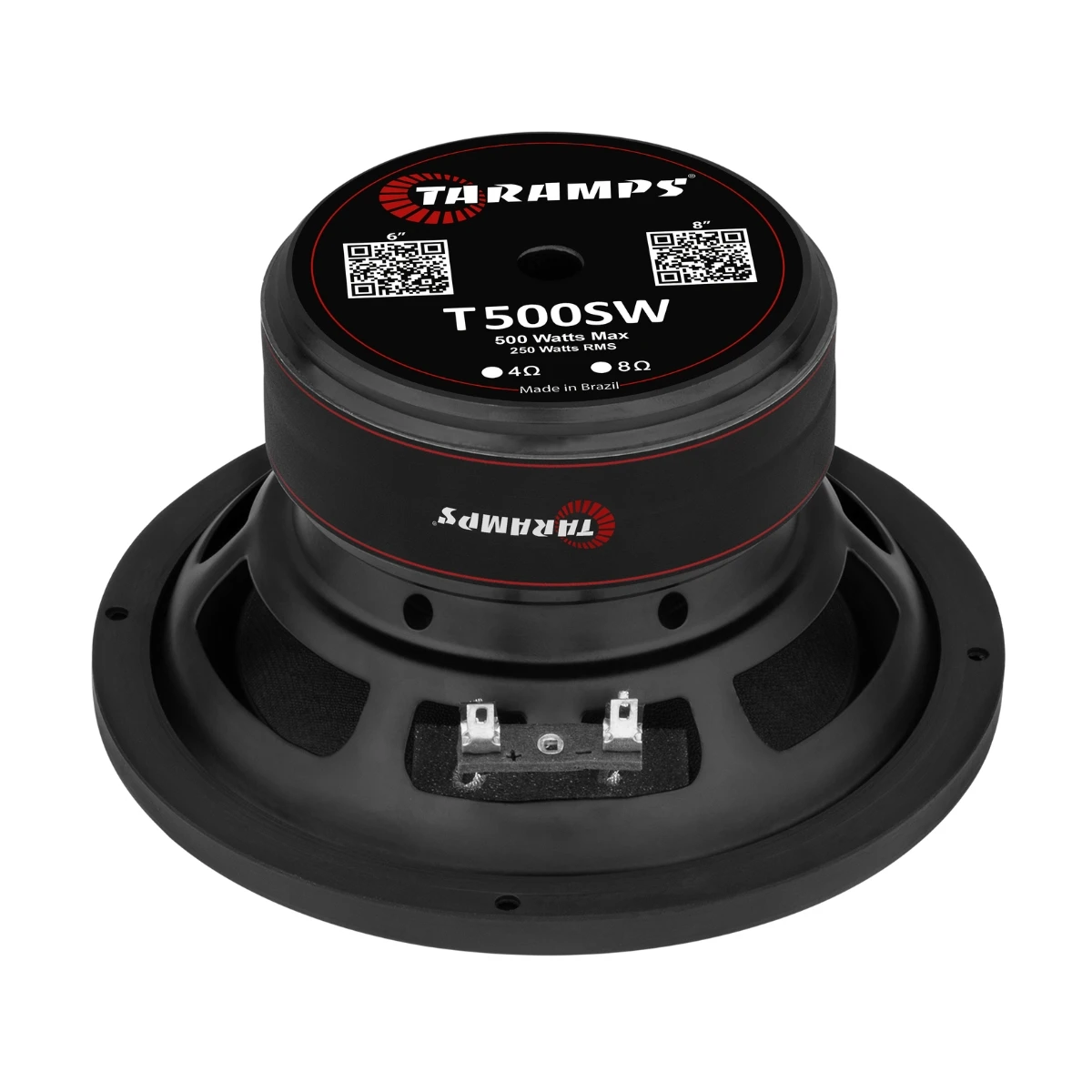 مكبر صوت Taramps Subwoofer ، T 500sw ، 6 مواقع ، W ، RMS ، 4 أوم