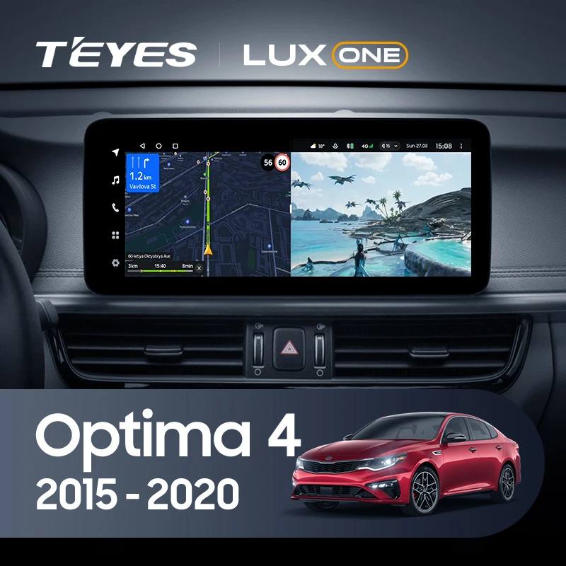 TEYES LUX ONE For Kia Optima 4 JF 2015 - 2020 Car Radio Multimedia Video Player Navigation GPS Android No 2din 2 din dvd