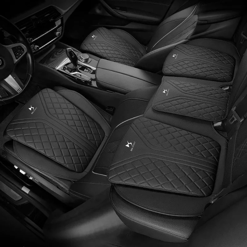 

For DS SPIRIT DS3 DS4 DS5 DS6 DS7 Car Seat Cover Universal Breathable Auto Front/Rear Seat Protector Pad Interior Chair Cushion
