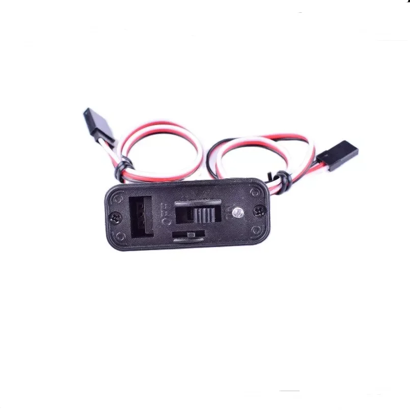 2 PACK Futaba/JR Style Heavy Duty On/Off Switch W/ Charge With Bright LED RC Power Switch