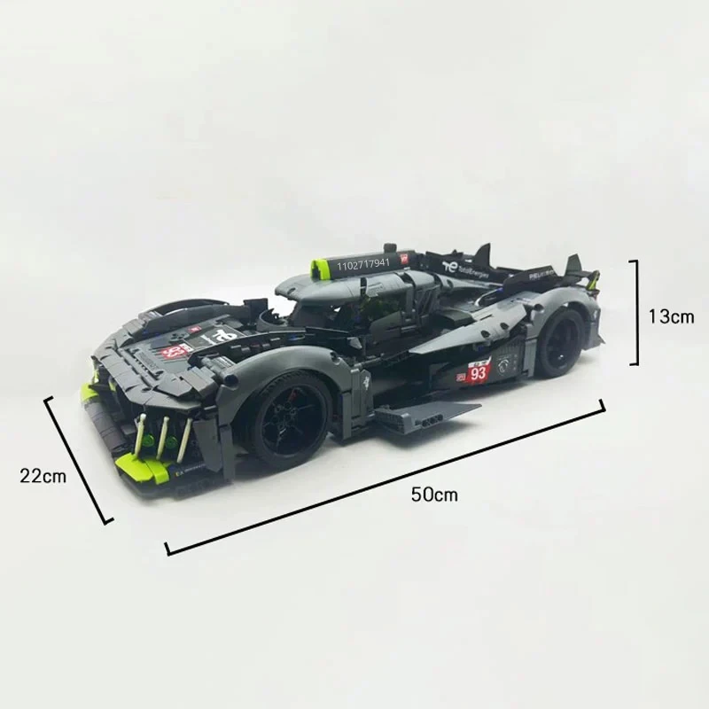 1775pcs Super car Blocks 9X8 24H Car Blocks Hybrid Hyper car Assemble Bricks Toy Model Kids Adult Birthday Gift Compatible 42156