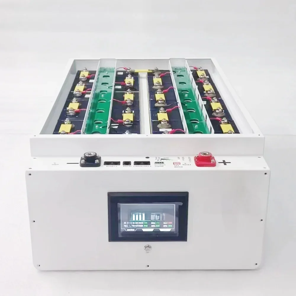XR07 48V 280AH LiFePO4 Obudowa akumulatora PowerBox Solar Home Energy Storage 16S 51.2v Zestaw DIY dla JK BMS EVE CATL 280AH 302AH — zdjęcie produktu 7