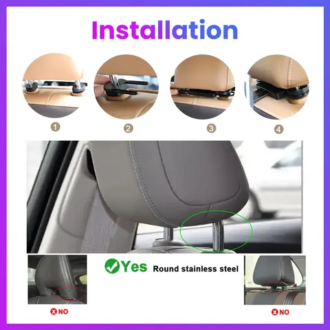 10 best sales car back seat screen - №8