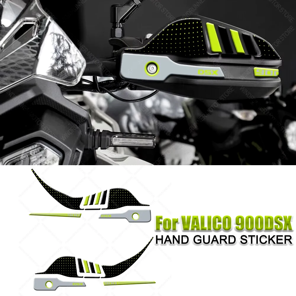 

For Voge valico 900dsx Motorcycle Accessories Motorcycle Hand Guard Cover Protection 3D Sticker Waterproof Decorative Sticker