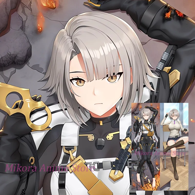 Dakimakura ناقلات الفتيات فرونت لاين أنيمي غطاء وسادة للجسم على الوجهين طباعة بالحجم الطبيعي المخدة هدية #1