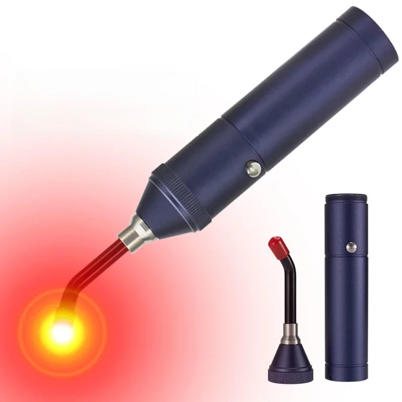 Draagbare Rood Licht Infrarood Therapie Apparaat Pijnlijke Kanker Lip Therapie Handheld Verwijderbare Orale Fysiotherapie Wand Gezondheid Pijnbestrijding - afbeelding 2