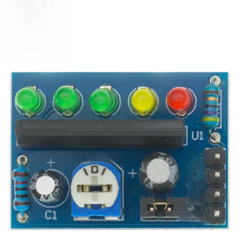 DC 3.5 V-16 V KA2284 indicateur de niveau de tension Audio de puissance indicateur de capacité de batterie LED rouge vert pour voltmètre Volume VU mètre