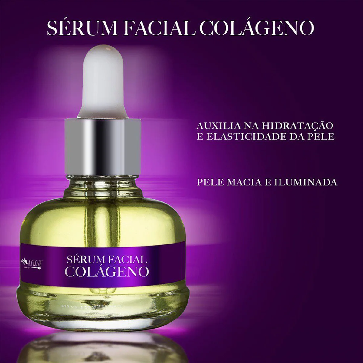 Soft and Illuminated Skin-Max Love Facial Serum Collagen