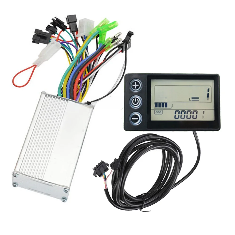 AliExpress FOCAN 24V 36V 48V 52V 60V Electric Bicycle with LCD Display Panel E-bike Scooter Brushless Controller S866 for 250W 350W BLDC motor