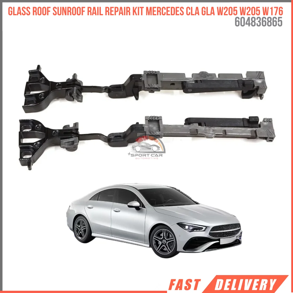 For Panoramic Glass Roof Sunproof Rail Brake Kit Mercedes CLA GLA W205 W205 W176 OEM 604836865 happy Price