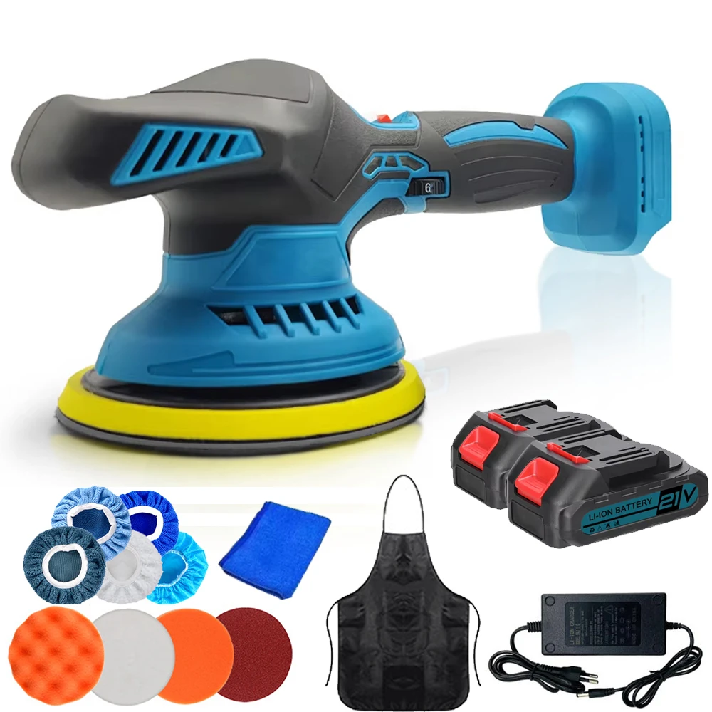 OWJHE 6 Marce Cordless Car Polisher 21V 2500-5000rpm Wireless Auto Lucidatrice Strumento di Potere Ceretta Elettrica Riparazione Levigatrice