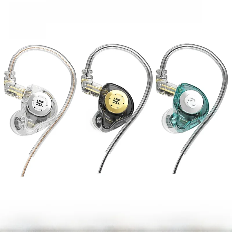 KZ EDX pro Słuchawki Bass In Ear Monitor Słuchawki Sportowy zestaw słuchawkowy HIFI z redukcją szumów Nowość! — zdjęcie 2