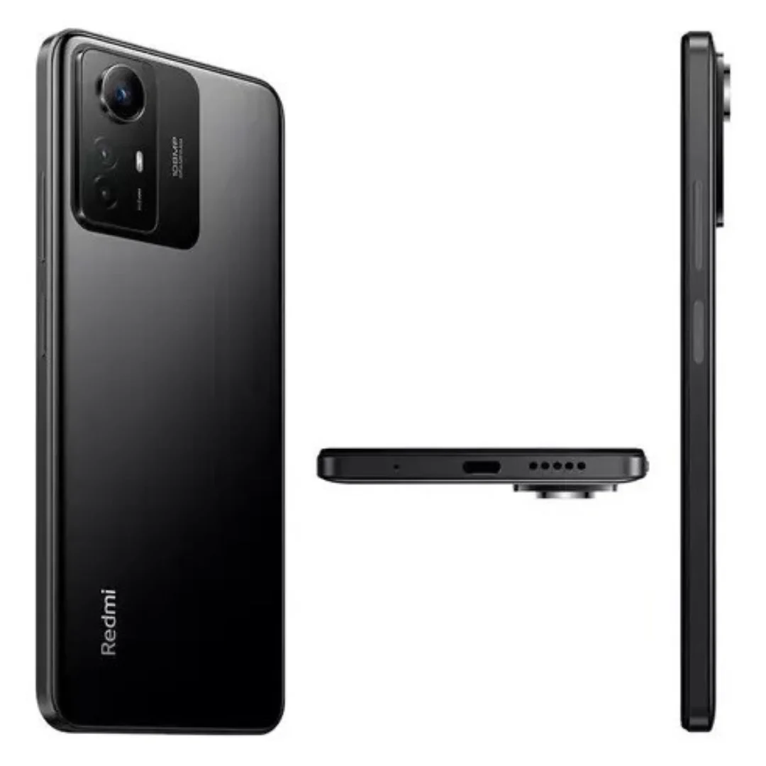 Xiaomi Redmi Note 12S 256GB Onyx Black 8GB Ram Versão Global | Smartphone 4G , ROM Global , Câmera 108MP , Carregador 18W