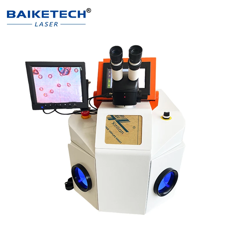Ultra-Fine Laser Jewelry Repair Welder, CCD Visual Gold Silver Chain Precision Spot Welder