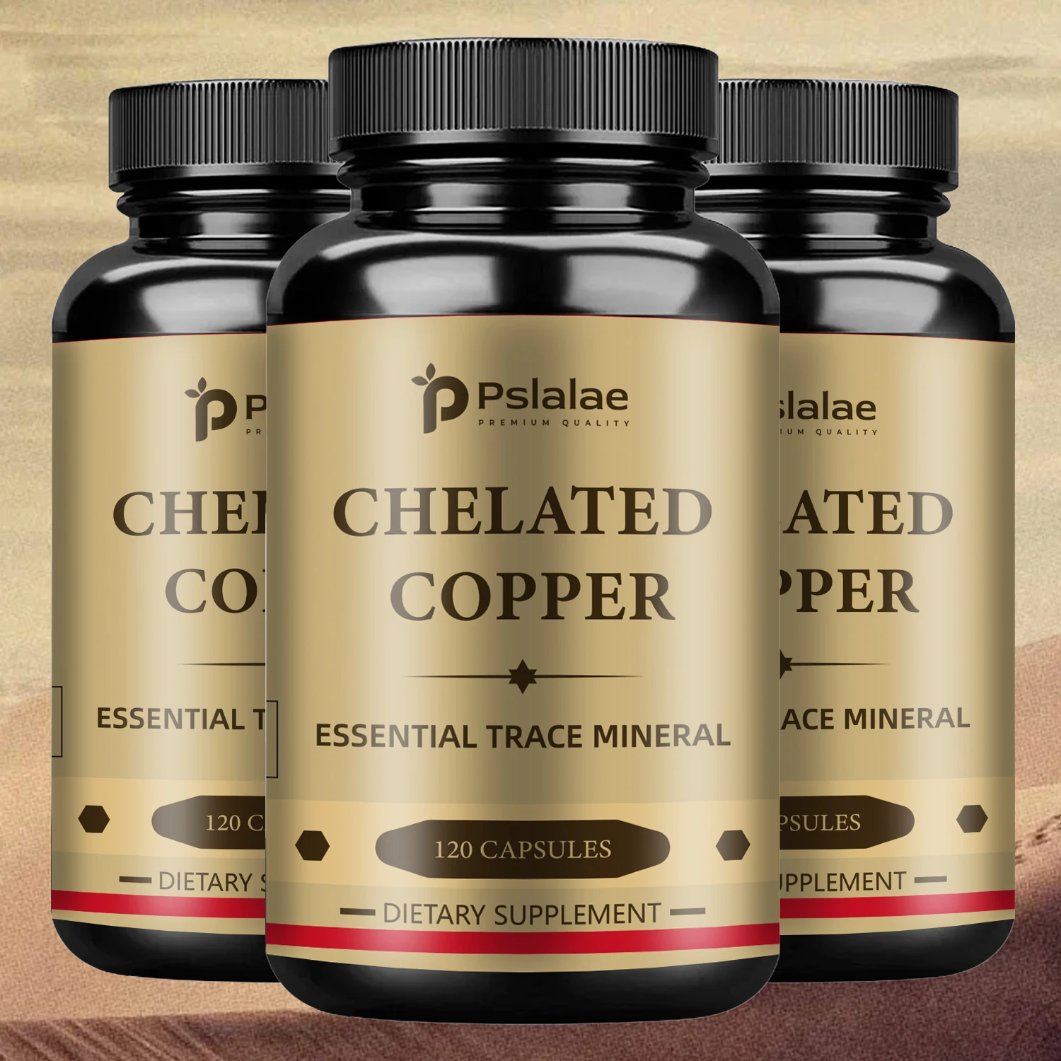 Chelated Copper - Supports Bone, Skin, Tendon and Cardiovascular Health - 120 Capsules