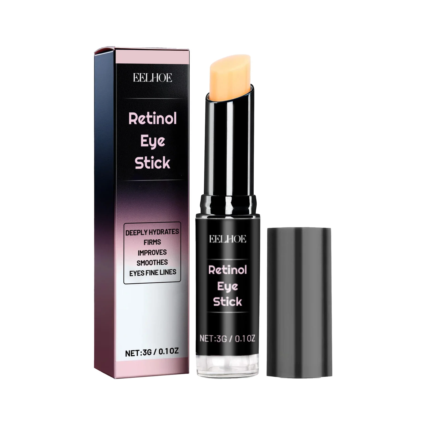 Retinol Anti-aging Eye Cream Stick Firms Eye Skin, Reduces Dark Circles Bags Under Eyes Reduces Wrinkle Eye Cream Stick