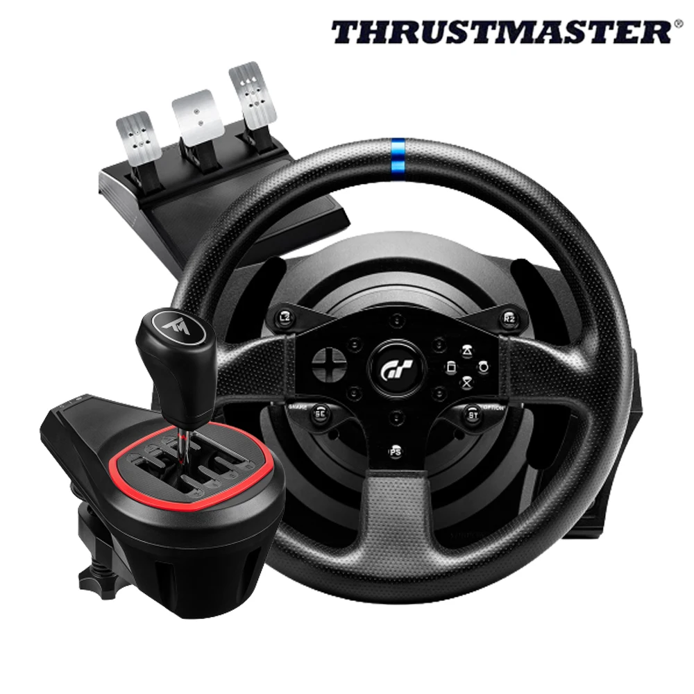 THRUSTMASTER T300RS GT Edition Racing wheel, with 3-pass month + TH8S Shifter package (for PS5,PS4,PC) [Truse Master Official Import Store]