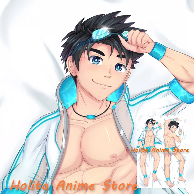 Dakimakura Anime Avan Boy Gay Double Sided Print Life size Body Pillow Cover Pillow Case AliExpress