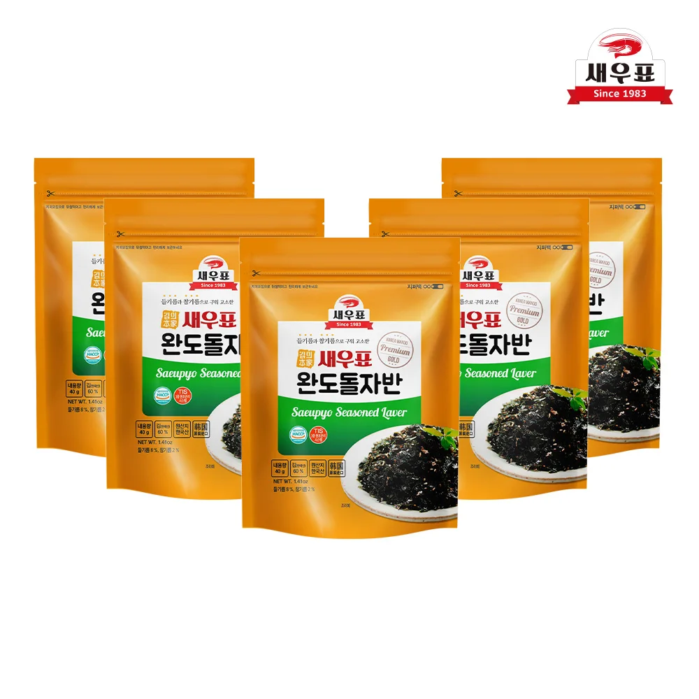 Saeupyo Seasoned Laver 40g x 5bags