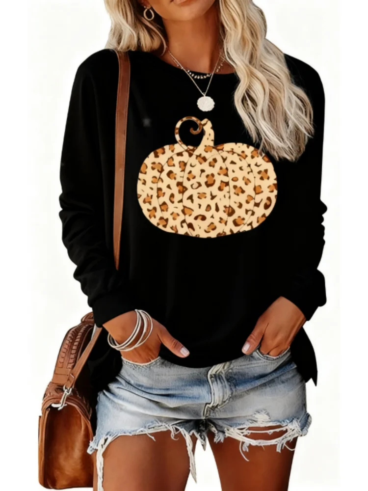 

Свитер Christras, женские толстовки с рисунком тыквы, зимняя одежда, осенняя одежда Woran, толстовка большого размера, новые толстовки