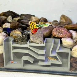 Maze amusement park for small fish, shrimp and other aquatic animals, aquarium decoration