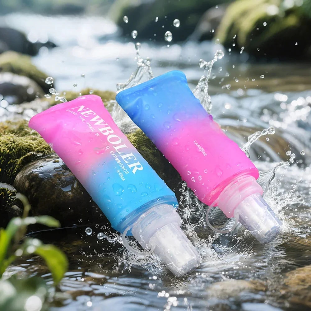 AliExpress 150ml TPU Outdoor Sport Bottle Folding Soft Flask Drink Water Bottle for Running Camping Hiking Bicycle Fitness Water Bag