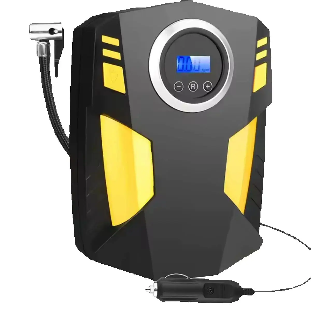 Pompe de voiture de gonfleur de jante automatique de compresseur d'air portatif
