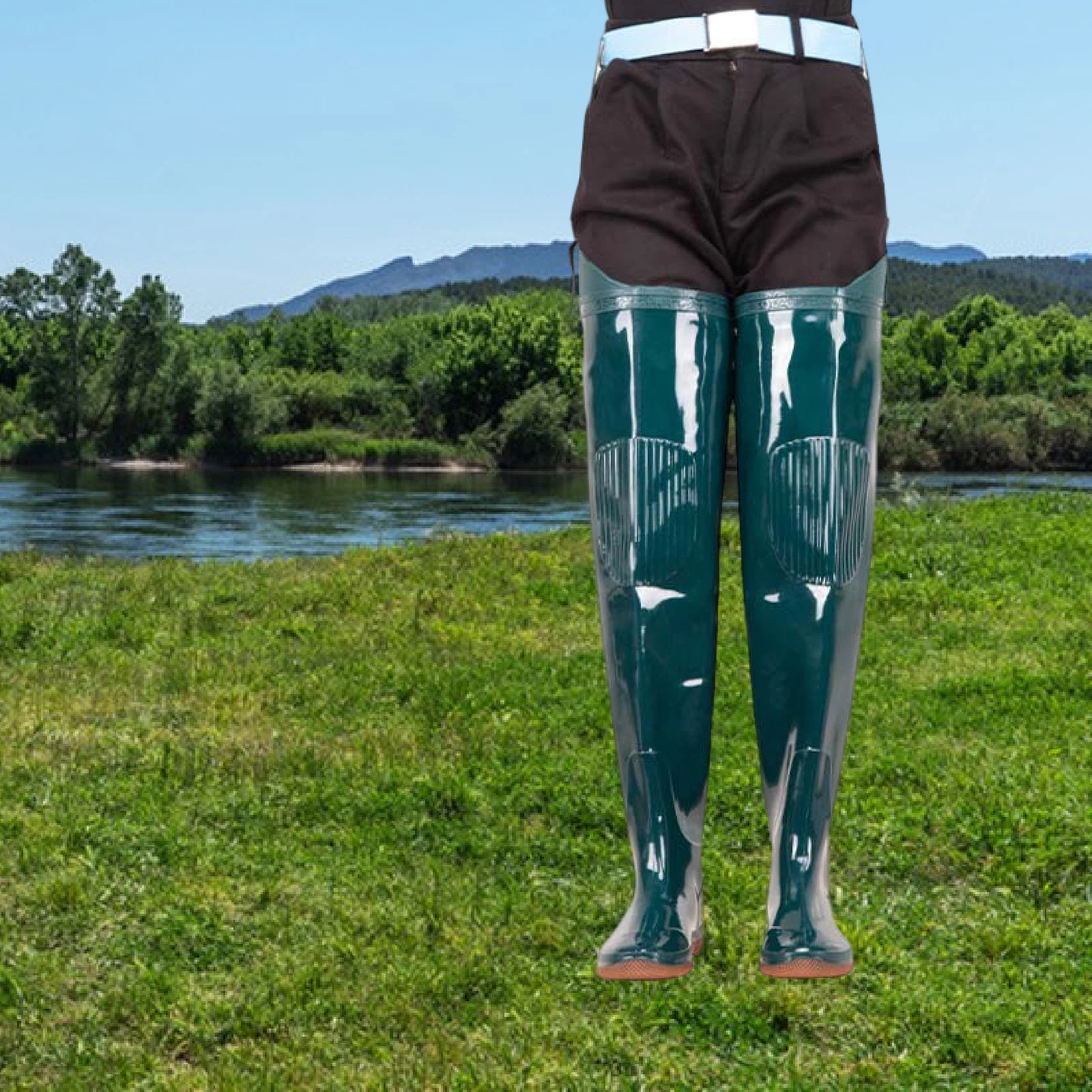Fishing Waders River Boot Underwater Hip Wader Watertight Stocking Bootfoot