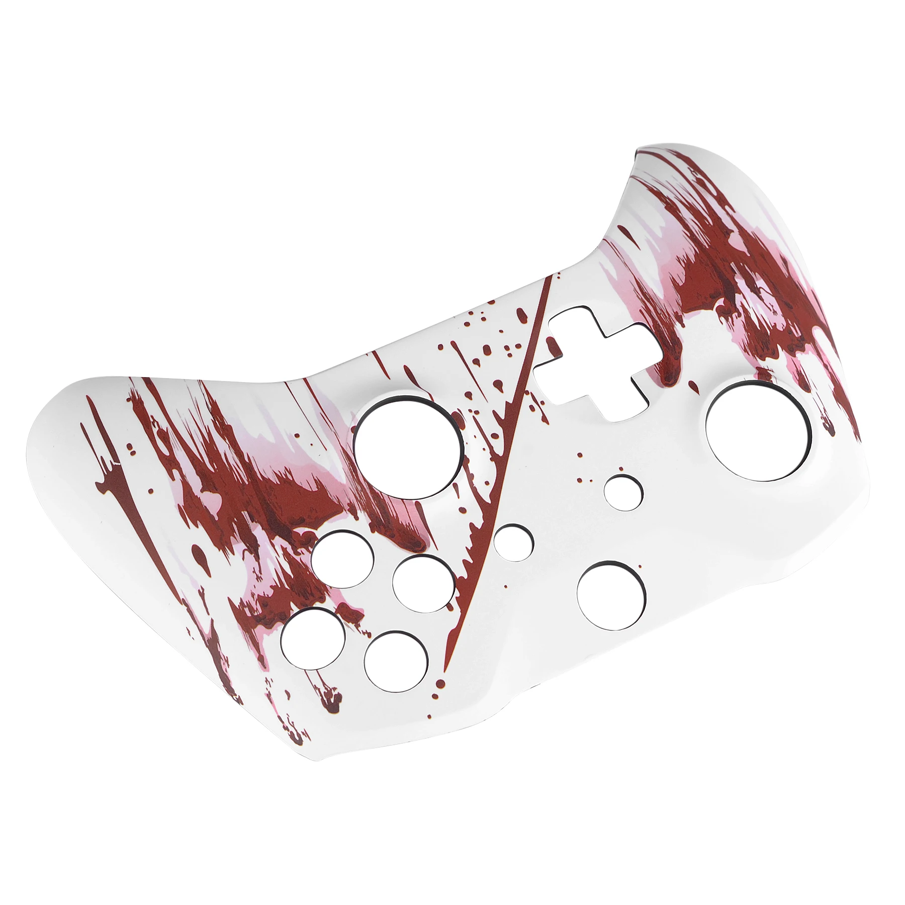 X box one x & One sコントローラー (モデル1708) 用のシャンクハンマー血まみれの手描きハウジングシェルケース交換部品