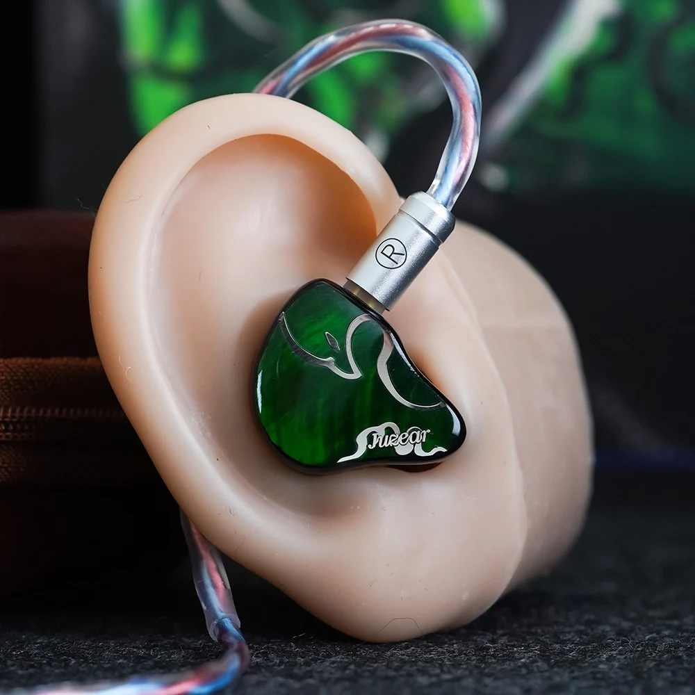 JUZEAR X Z Bewertungen SWOOP Defiant 1DD+3BA Hybrid In-Ear-Kopfhörer HiFi-Musik-Headset mit 3,5+4,4mm austauschbaren Steckern und Kabel – Detail 10