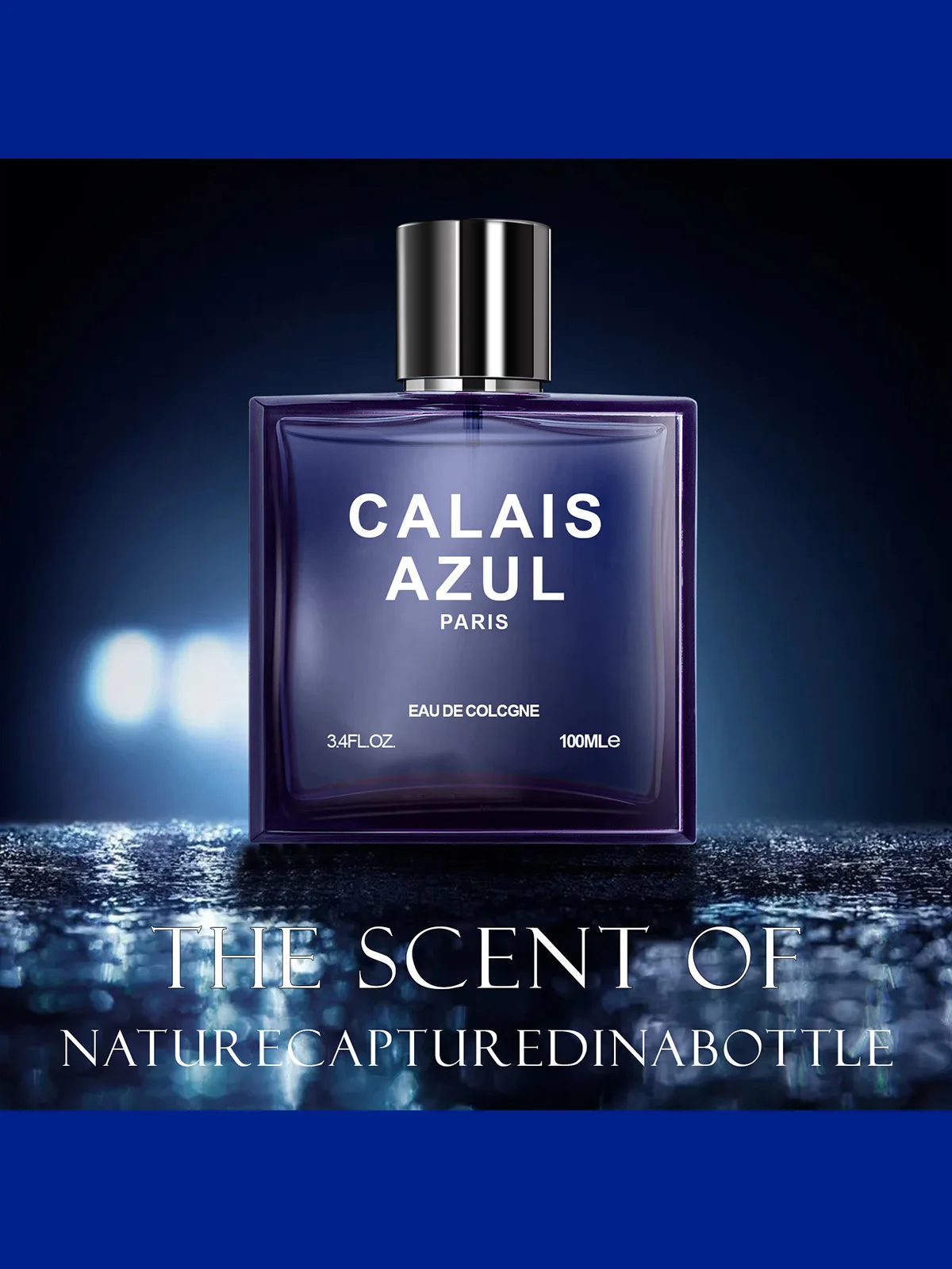 1 PAKET/100ML Parfum pria, aroma kayu jeruk, dengan mint dan cendana, wangi, cocok untuk penggunaan sehari-hari, hadiah ulang tahun