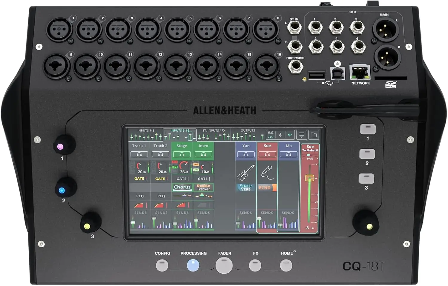 TOP SELLER Allen & Heath CQ-18T Digital Mixer with 7\