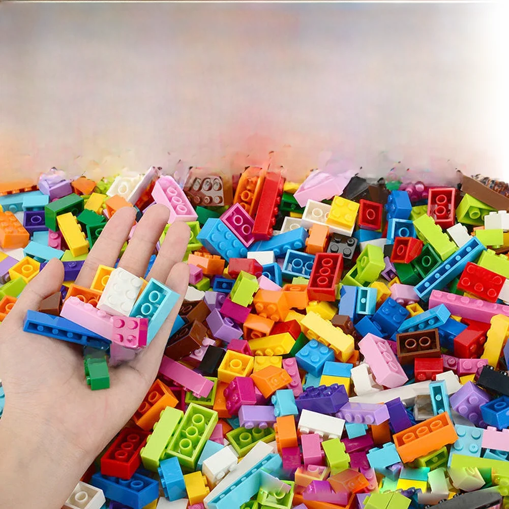 1000 stuks bouwstenen stad DIY creatieve bouwstenen compatibele bouwstenen grote bodemplaat educatief kind - afbeelding 2