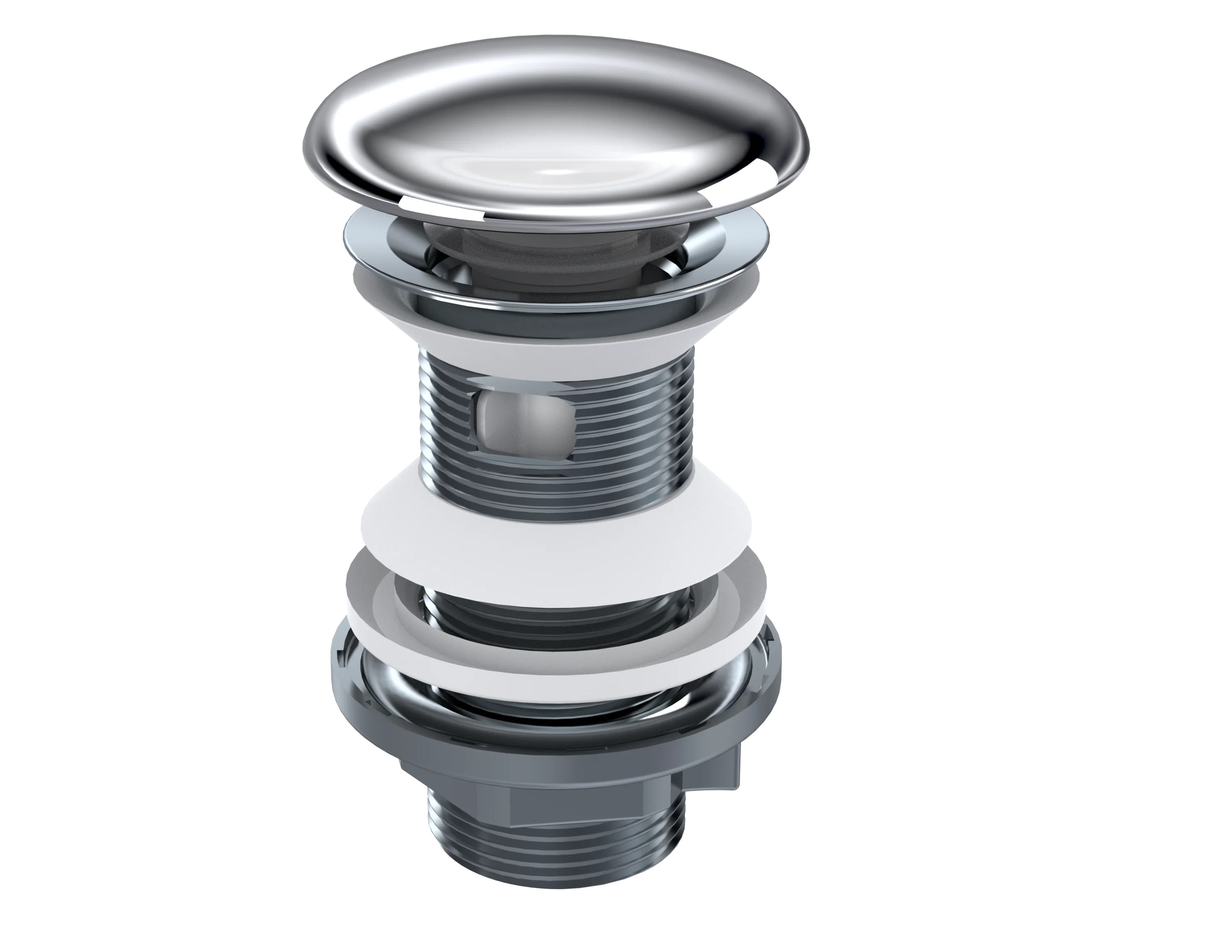 Elixir Pop Up Ceramic Siphon Extendable Waste Pipe With Elbow 32 Extandable Pipe 11/4"