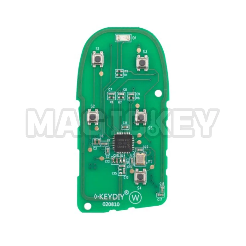 KEYDIY KD ZB13 Universal Smart Key PCB 5 Buttons (Only PCB) Compatible with Maserati Type