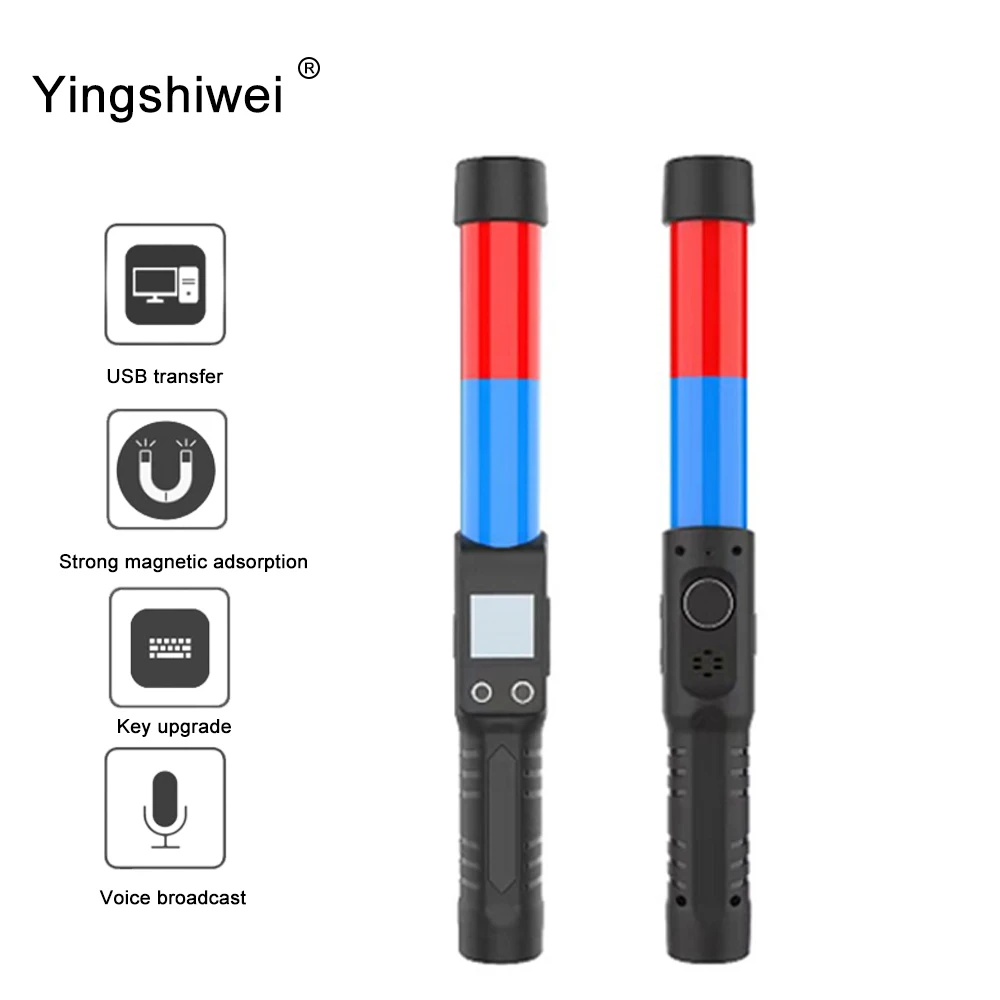 Yingshiwei AT-3 Màn Hình LCD Màu Cầm Tay Mặc Phân Tích Alkomat Kỹ Thuật Số Detector Cảnh Sát Breathalyzer Rượu Breath Tester