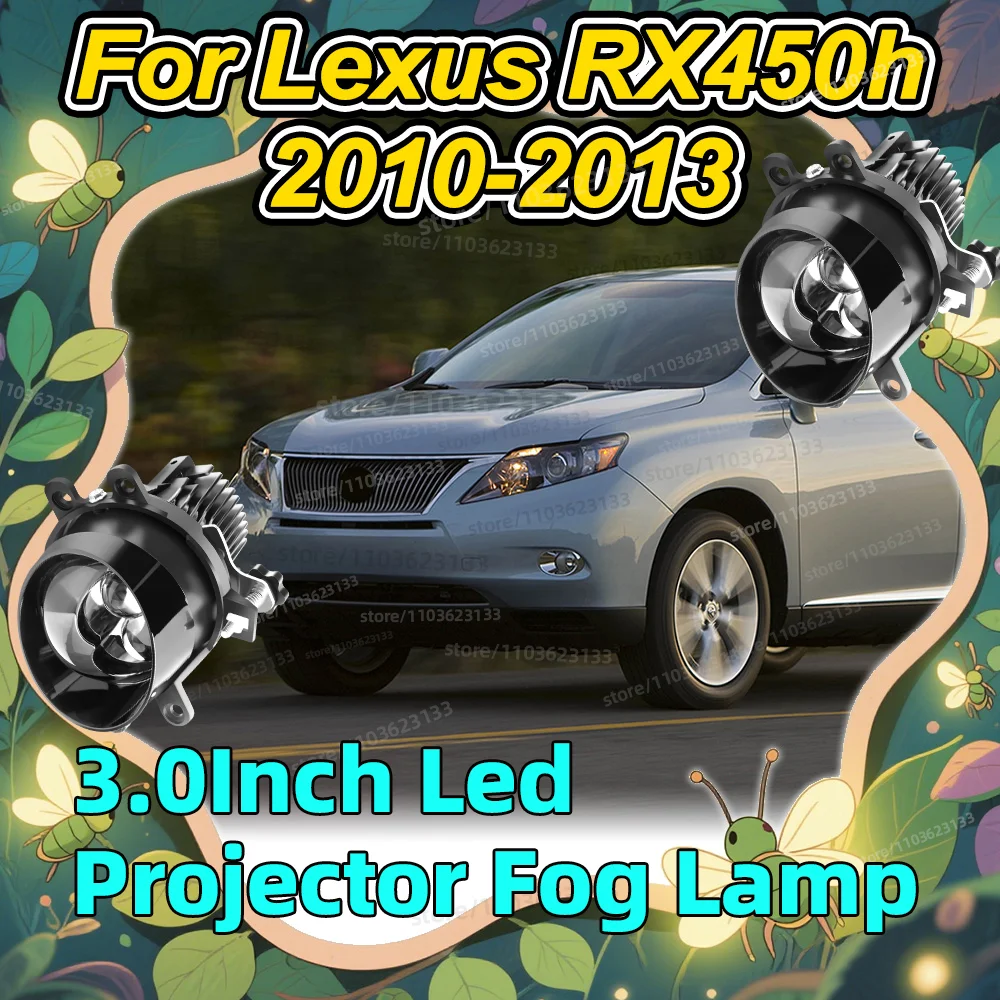 

3 inch Bi-LED Projector Lens Fog Light For Lexus RX450h 2010 2011 2012 2013