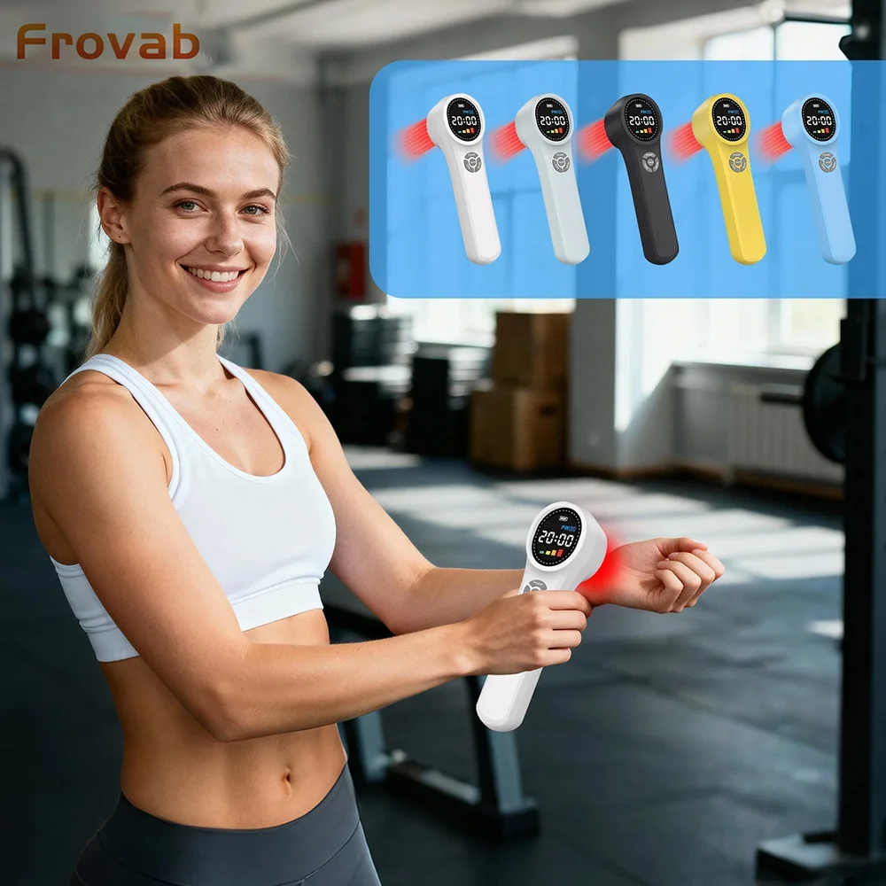 

Portable LLLT Cold Laser Device for Home Use 660nm 810nm 980nm Deep Tissue Red & Near Infrared Light Therapy for Pain Management Inflammation Control