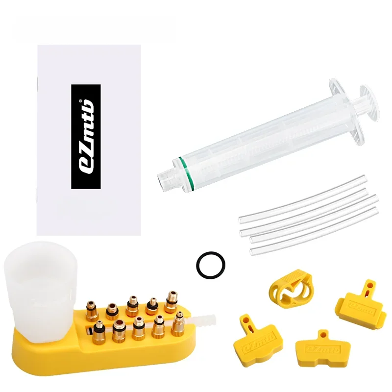 AliExpress riderace 2024 Bicycle Hydraulic Disc Brake Oil Bleed Kit Tool For SHIMANO SRAM Avid MAGURA Series MTB Road