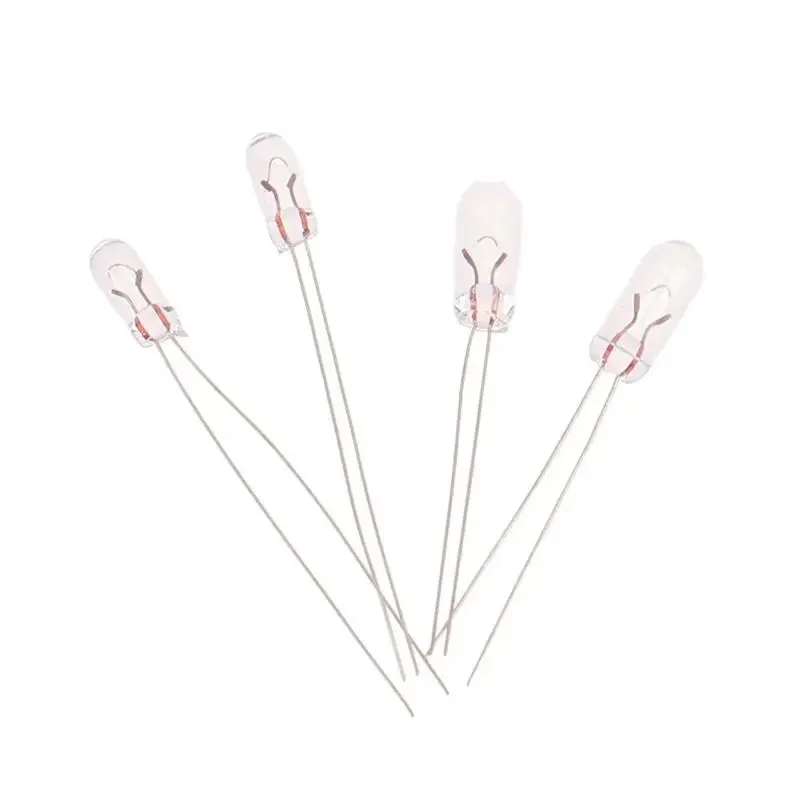 Ampoule l'inventaire Edison à filament de riz, 20 pièces/lot, 3/4mm, 6V, 12V