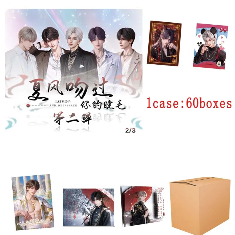 

Love And Deep Space Collection Card Boster Box Wave2 Male God Abdominal Muscles Kids Toys Playing Tables Cards