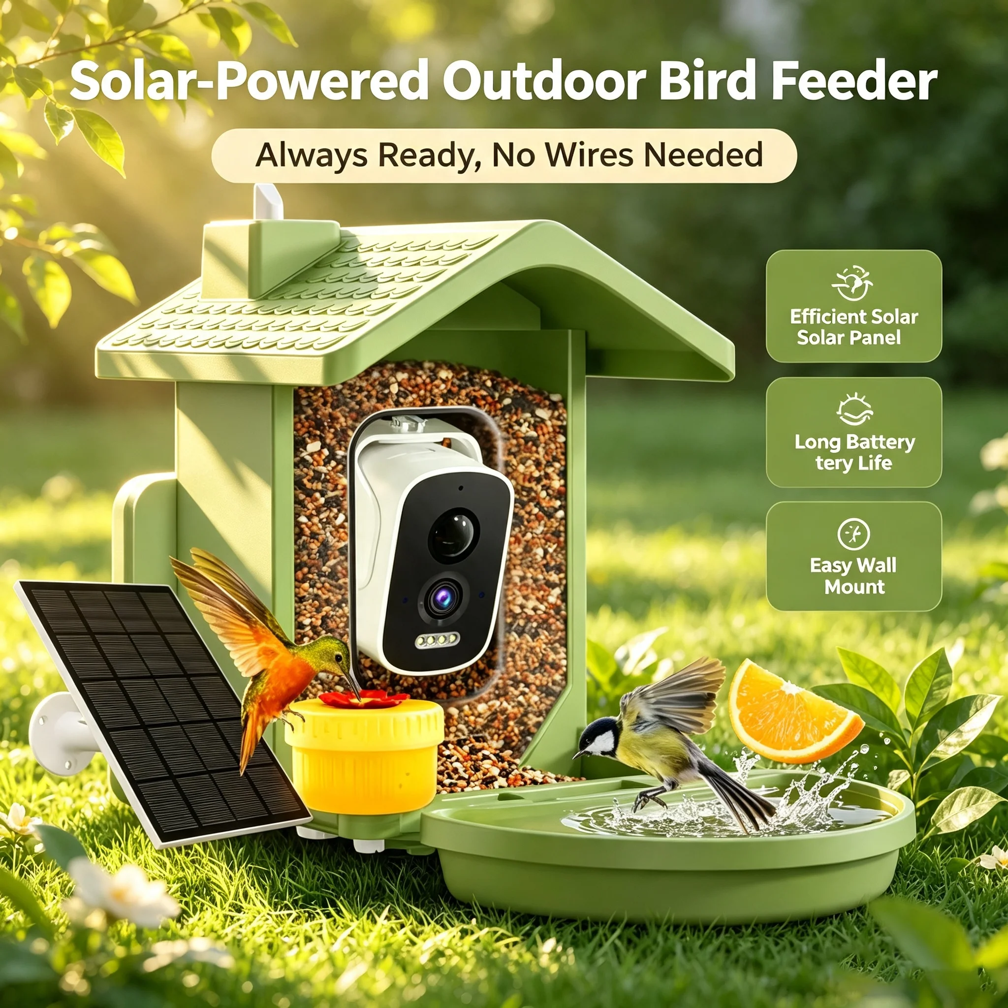 Wielofunkcyjna karmnik dla pta – Smart Garden Bird Bath recenzja i cena