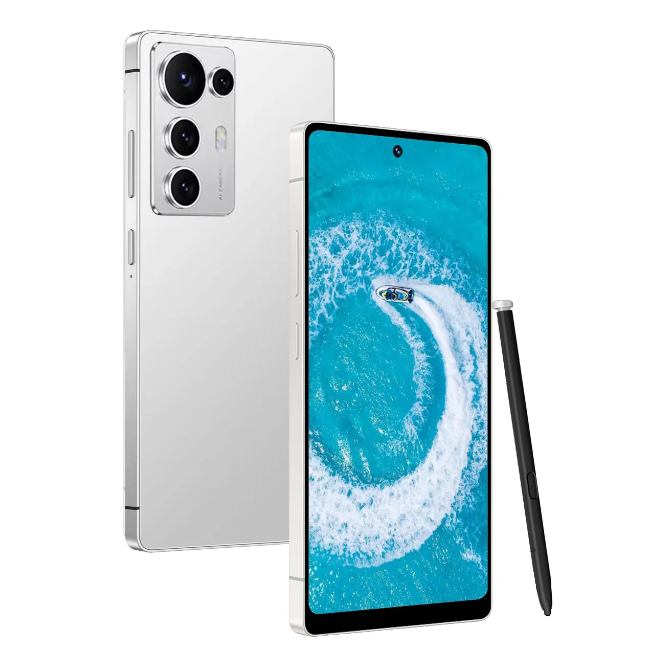 Nuevo Teléfono Inteligente Android 25 Ultra Desbloqueado, 6GB + 128GB de Almacenamiento, Pantalla Táctil Full HD de 6.8 Pulgadas, Doble SIM, Carga Rápida, Batería de Larga Duración, GPS, Lápiz Óptico Incluido, Cámara con IA, Auriculares, Múltiples Colores Disponibles, Regalo Ideal para Familiares y Amigos