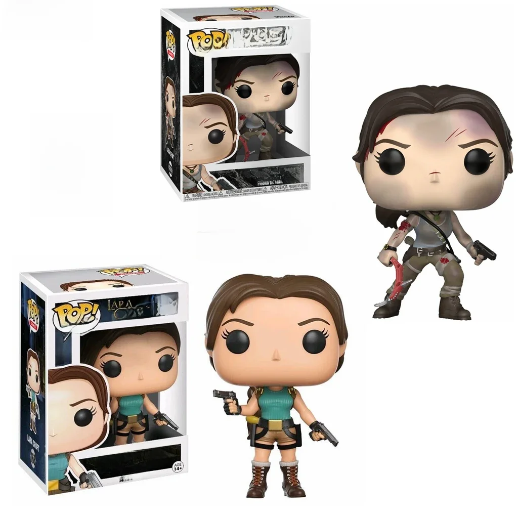 Funko Pop Games Lara Croft 168 # Tombe Raider Lara Croft 333 # Vinyl Figuur Collectie Poppen Kerstcadeaus Collectie Cadeau Speelgoed - afbeelding 2