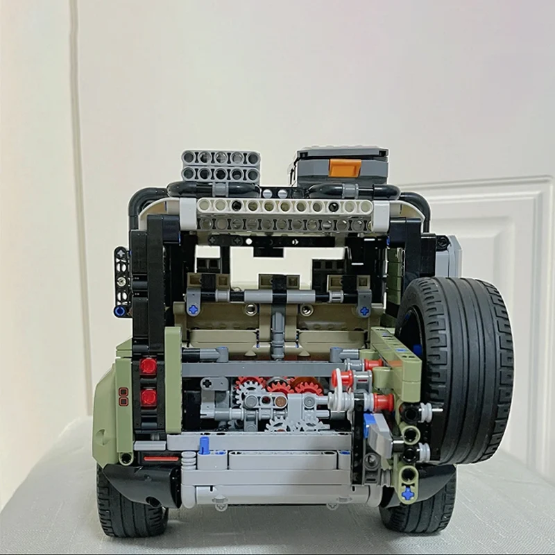 مكعبات بناء سيارات للطرق الوعرة للبالغين والأطفال ، طراز مركبة ، ألعاب بناء من الطوب ، هدية عيد الميلاد ، ، من من من من من من من من ؟