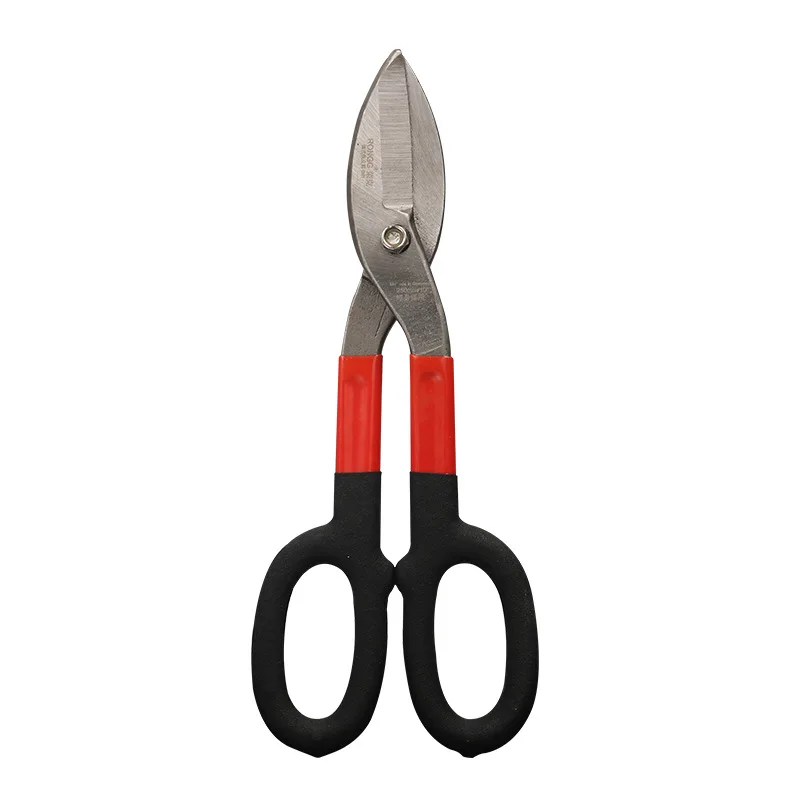 Metal Sheet Cutting Scissor  Multi-purpose Industrial Scissors Tin Snips Aluminum Steel Cutter Shears Hand Tools 8/10/12Inch