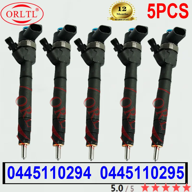 

5PCS Genuine NEW 0445110294 0445110295 0986435159 for BOSCH Mercedes Benz A6470700087 6470700087 Diesel Engine Injector